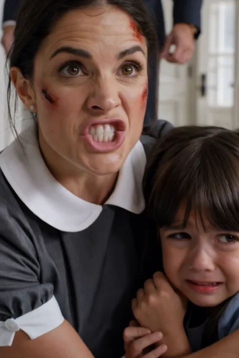 The Maid Shielded Her Little Girl From His Fiancée’s Blow