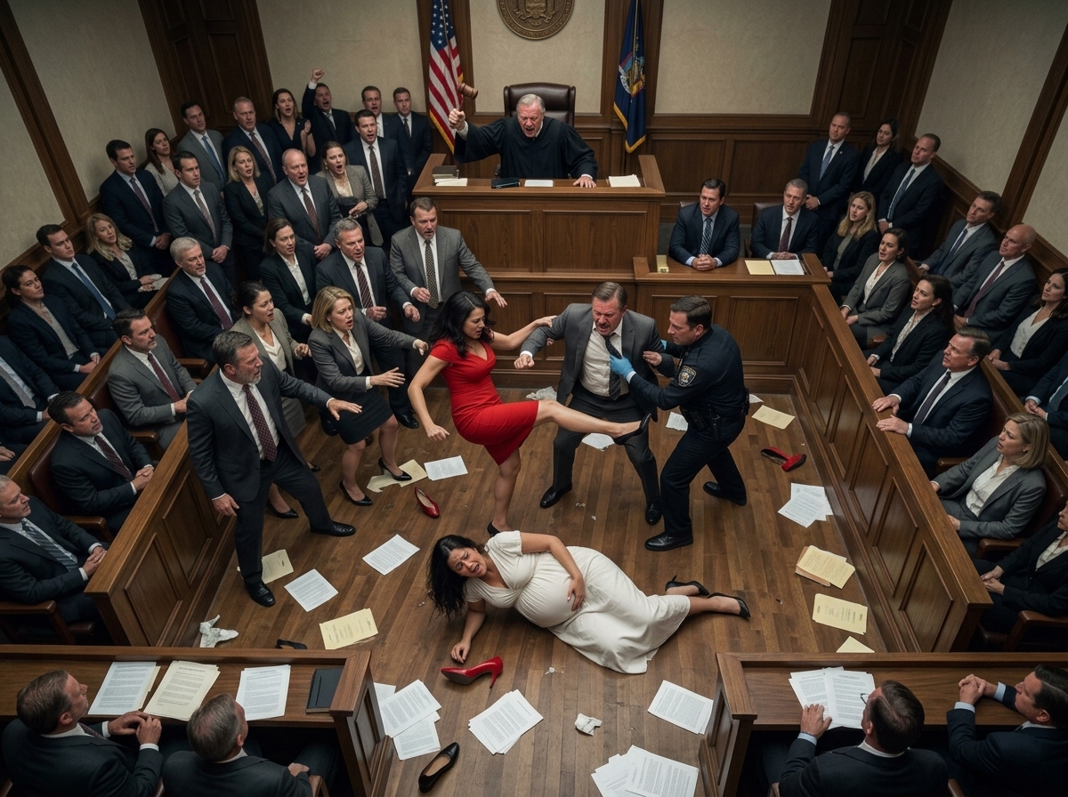 My Husband’s Mistress Kicked My Pregnant Belly—Then the Judge Called Me His Daughter