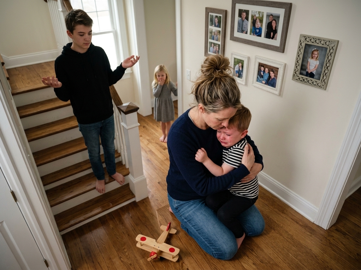 My Stepson Smashed My Son’s Handmade Airplane—Then I Stopped Funding the Family That Taught Him to Despise Me