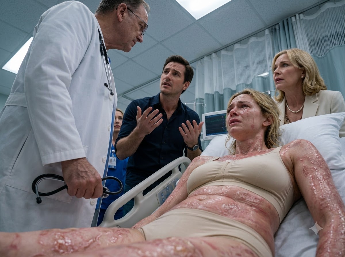 My Husband Told the Hospital I Burned Myself—Then My Doctor Opened the Blue Folder I Had Hidden Before the Attack