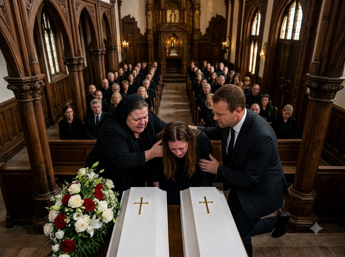 The Day My Daughter Spoke at Her Brothers’ Funeral—and Exposed the Secret My Mother-in-Law Thought the Coffins Had Buried