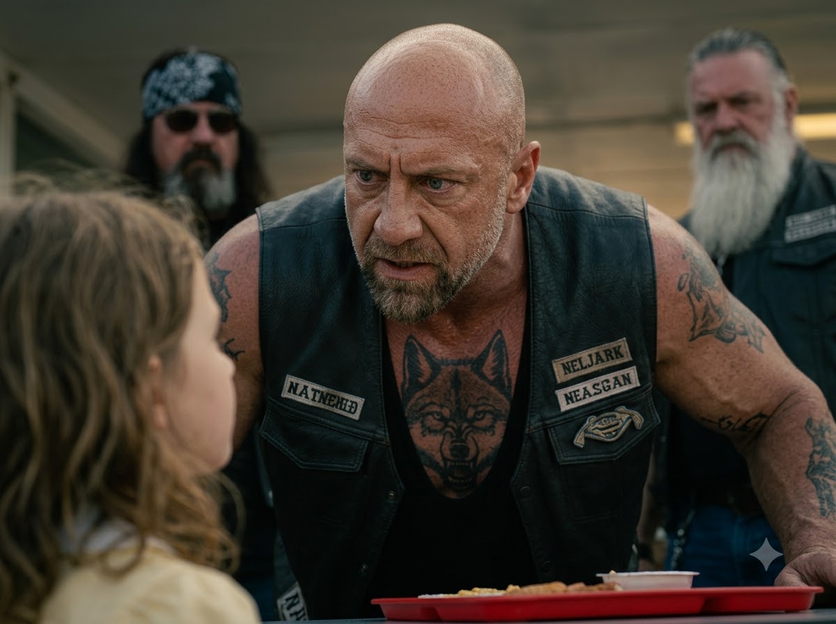 A Little Girl Walked Into the Most Feared Biker Gang Looking for Tank—Then He Opened Her Teddy Bear and Fell to His Knees