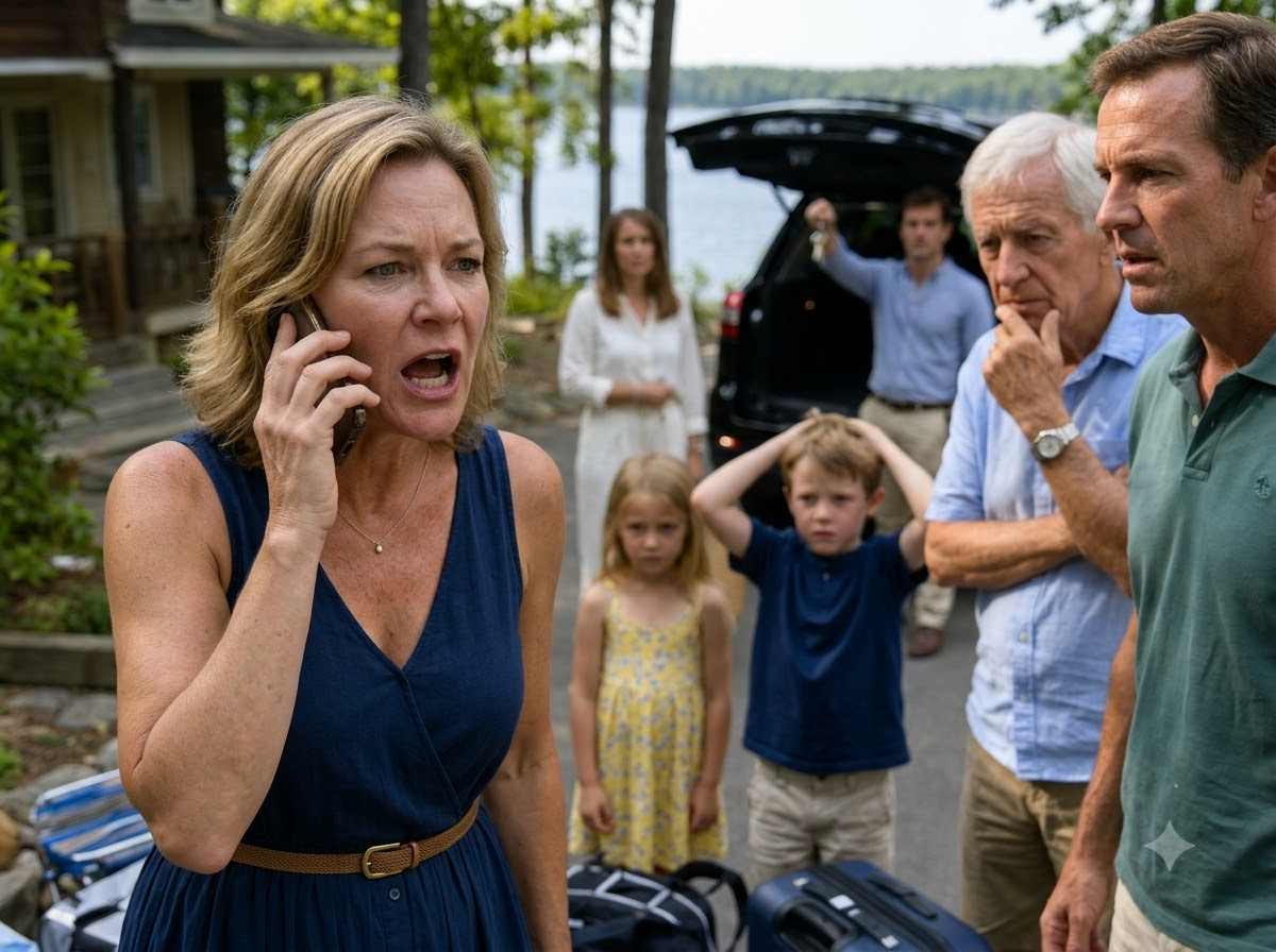 She Told Me Not to Come to the Lake House I Built, So I Let Her Arrive to Find a Stranger in the Driveway