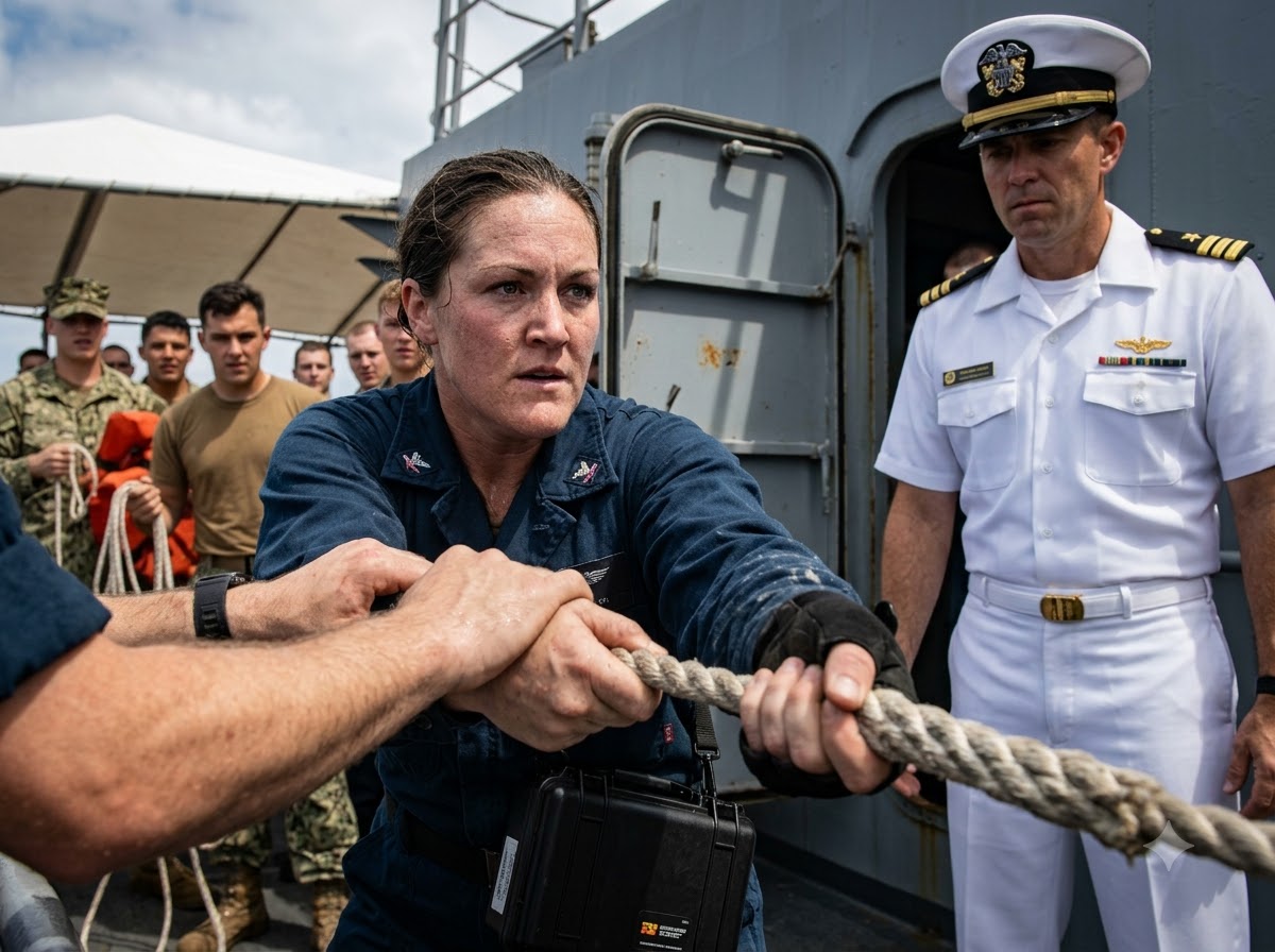 The Day Colonel Kane Kicked Me Into the Pacific, He Handed Me the Evidence That Destroyed Him