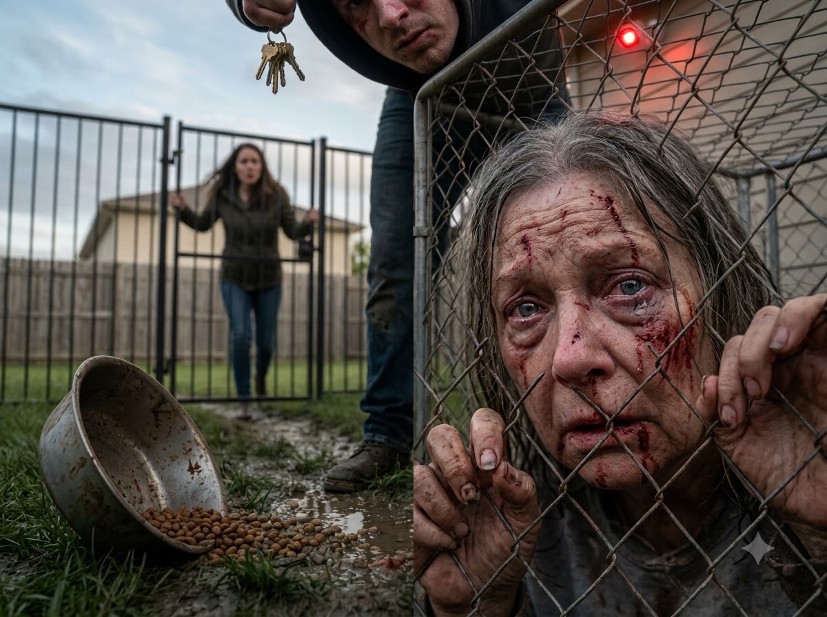 The Day My Son Locked Me in a Dog Kennel to Steal My House
