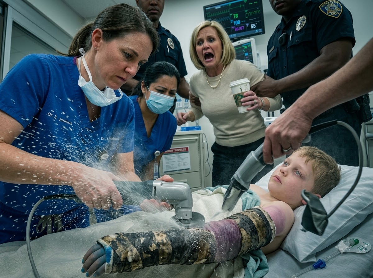 The Cast No One Was Supposed to Open: An Eight-Year-Old Boy Arrived With “the Flu”—Then His Mother Begged Me Not to Look Underneath