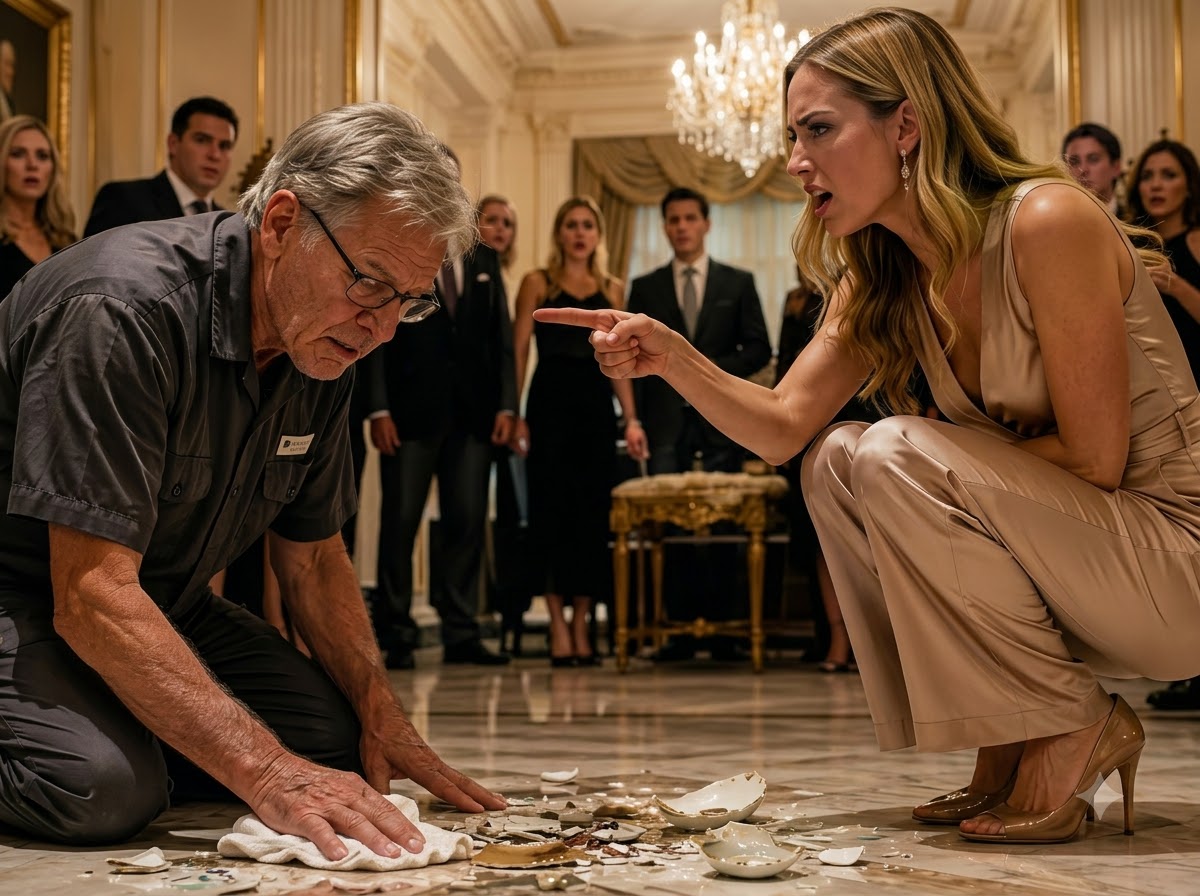 The Billionaire Behind the Servant’s Glasses