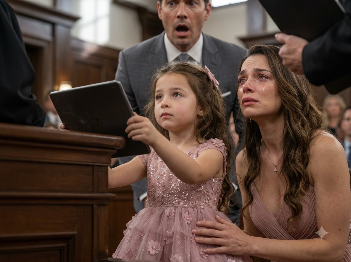 My Husband Tried to Take My Daughter in Divorce Court—Then She Asked the Judge to Play a Video I Never Knew Existed