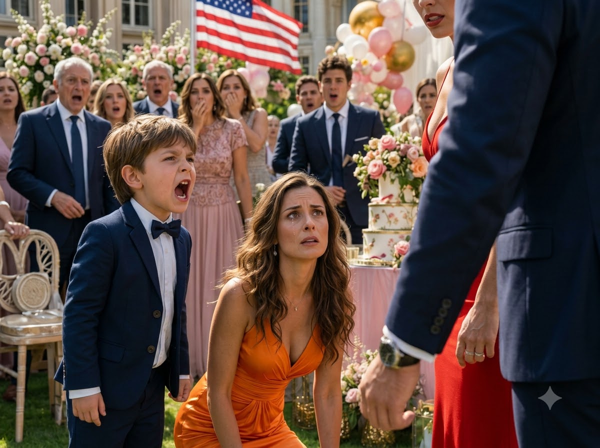 My Husband Brought Another Woman to Our Son’s Birthday and Called Her His “Real Mother”—Then My Five-Year-Old Pressed Play