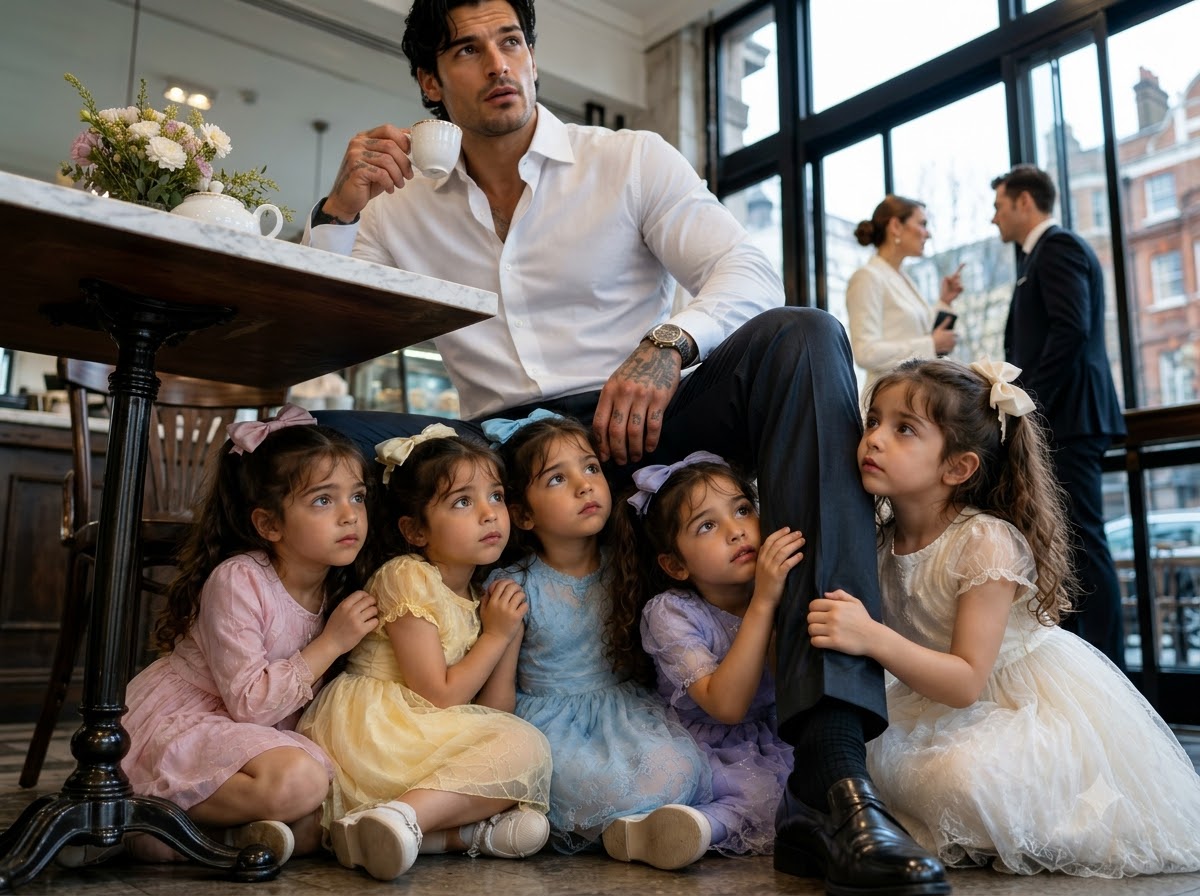 The Four Girls Beneath Alexander Hayes’s Table