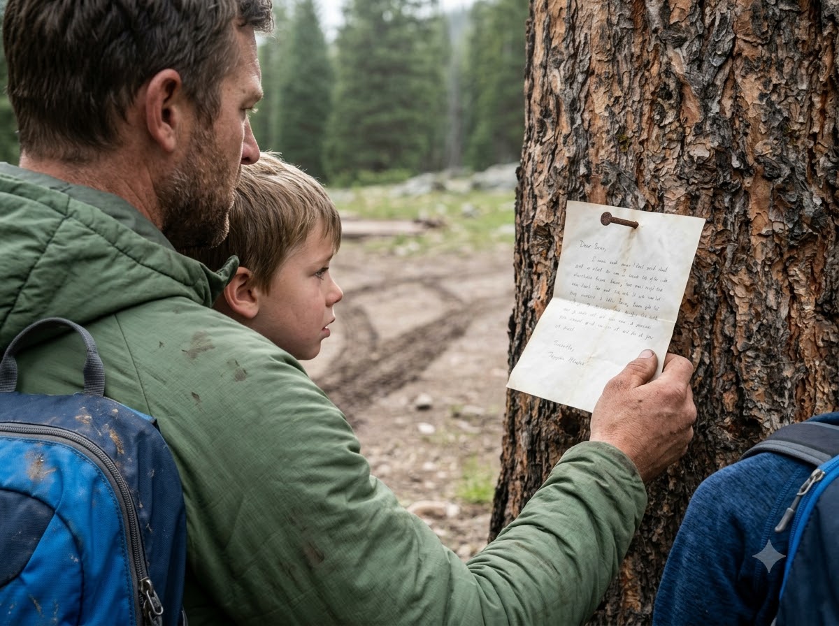 I Took My 9-Year-Old Son on a Short Hike—When We Came Back, Our Entire Family Was Gone and One Note Said: “Don’t Come Looking for Us.”
