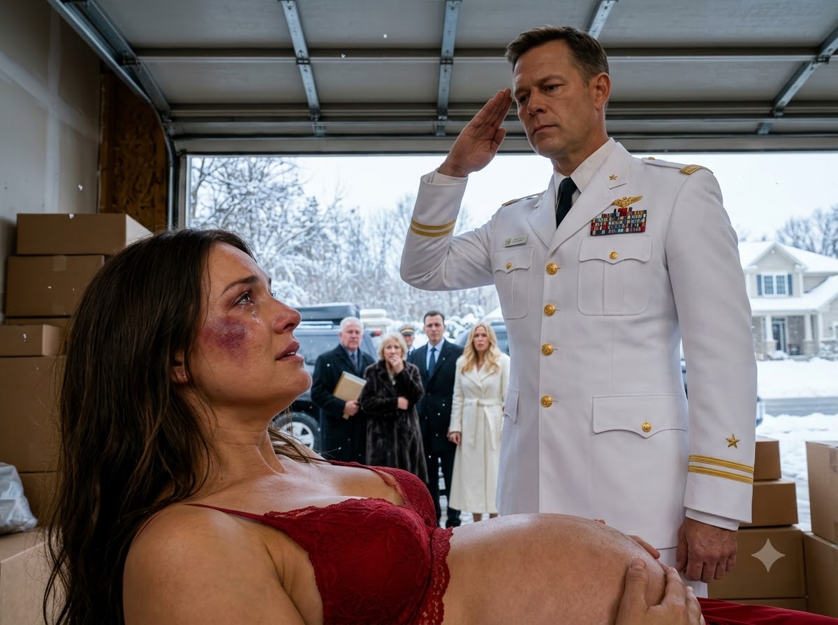 Hours After My Husband’s Funeral, My Family Put Me in the Freezing Garage—Then the Army Arrived