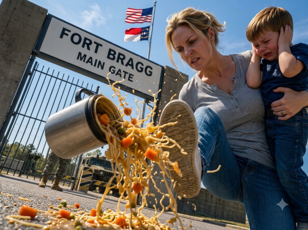 I Brought Homemade Soup to My Husband’s Military Base With Our Little Boy—But the Guard Said His “Childhood Friend” Was Inside, and a $38 Million Insurance Policy Exposed Why My Husband Had Really Locked Us Out
