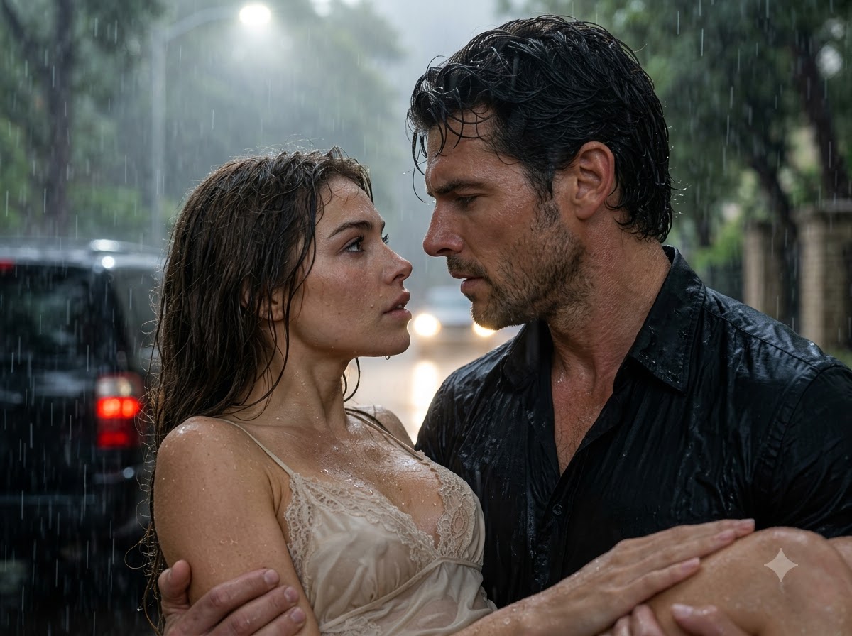 Three Men Robbed a Powerful CEO—Then the Man Who Wanted Her Company Found Her in the Rain