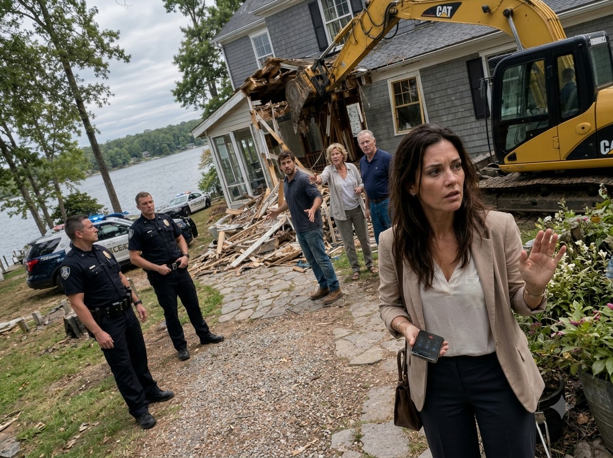 They Tore Apart My Lake House for My Brother—Then the Basement Door Exposed the Plan My Family Had Started Months Before