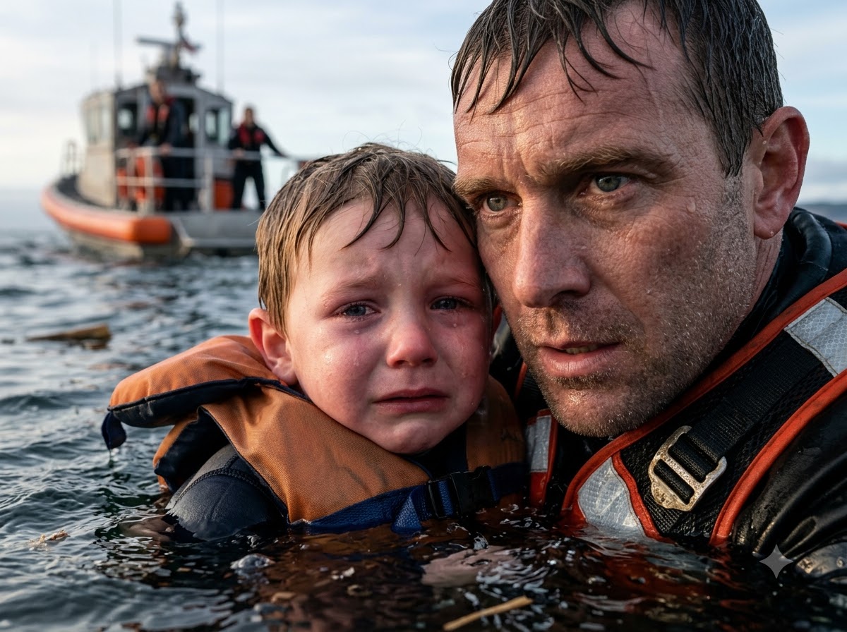 My Rescue Commander Left Me in the Ocean With a Living Child—Then the Mission Recording Proved He Had Reported Me Missing Six Minutes Before He Ever Pulled the Boat Away