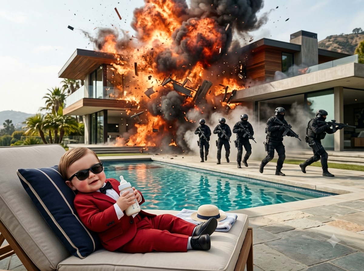 The Baby Who Vanished Beneath the Pool