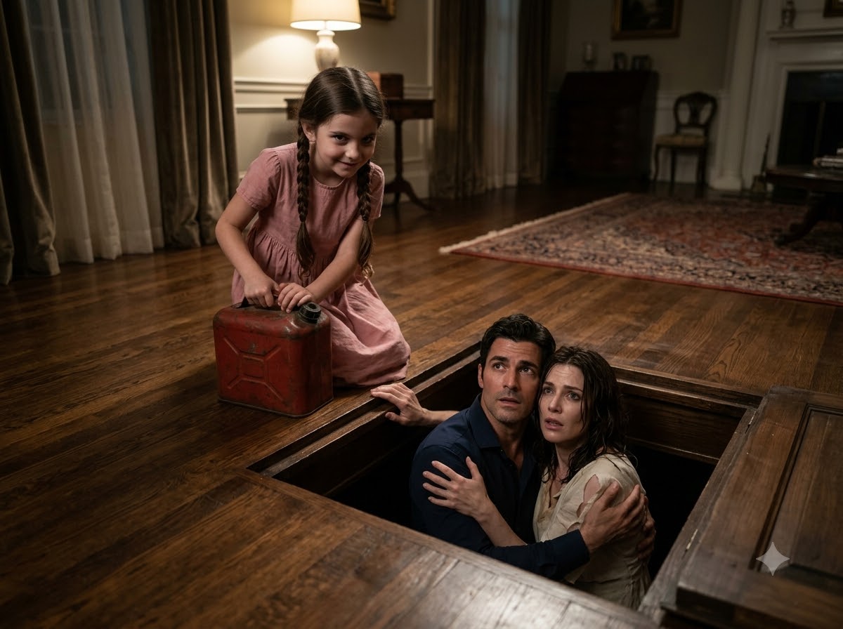 The Girl Who Locked Her Father Beneath the Floor