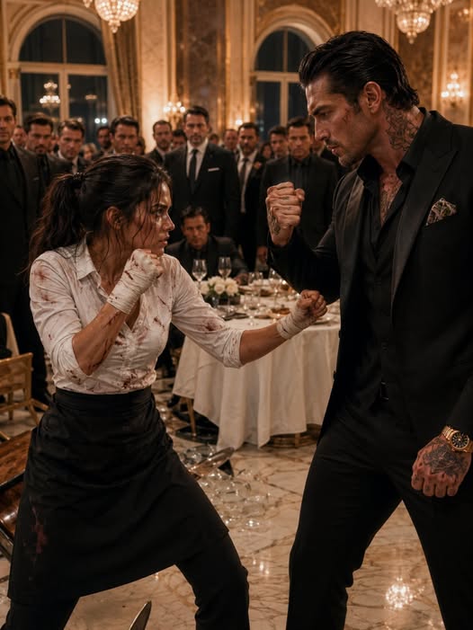 THE WAITRESS WHO KNOCKED THE MAFIA BOSS SILENT