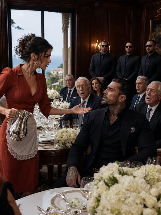 The Waitress Who Understood One German Sentence—and Exposed the Betrayal at the Mafia Boss’s Table