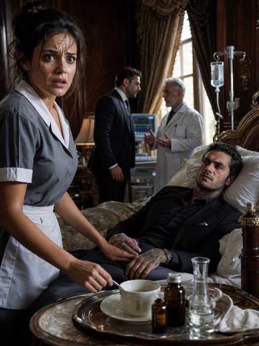 Every Doctor Gave Up on the Mafia Boss—Until the Maid Stopped His Brother’s Tea