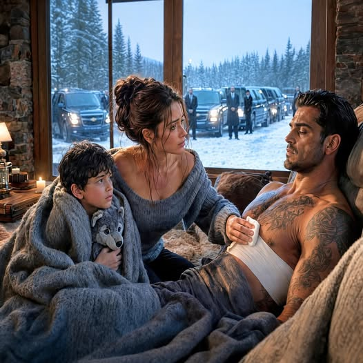 She Saved a Bleeding Mafia King in a Deadly Blizzard—By Dawn, 420 Black SUVs Surrounded Her Cabin