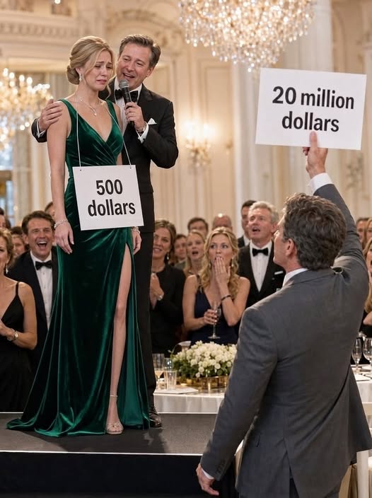 MY HUSBAND AUCTIONED ME FOR FIVE HUNDRED DOLLARS—THEN A STRANGER OFFERED TWO MILLION FOR THE TRUTH