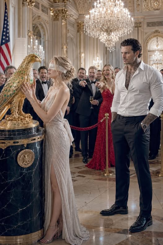 THE BLIND WOMAN THEY MOCKED AT THE BILLIONAIRE GALA—UNTIL SHE TOUCHED THE $25 MILLION STATUE AND EXPOSED THE TRAITOR BESIDE THE MAFIA KING