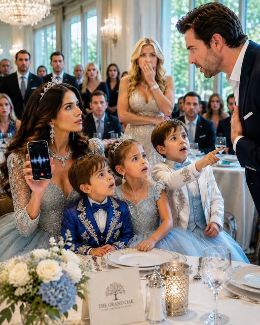 He Saw My Triplets and Whispered, “They Have My Eyes”—Then I Played the Recording His Fiancée Buried for Five Years