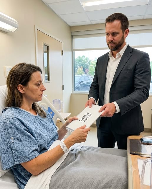 He Served Me Divorce Papers in a Hospital Bed—Six Months Later, the Judge Revealed the Secret He’d Been Hiding for Years