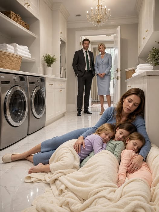 THE BILLIONAIRE WHO SAW US SLEEPING BESIDE THE LAUNDRY ROOM