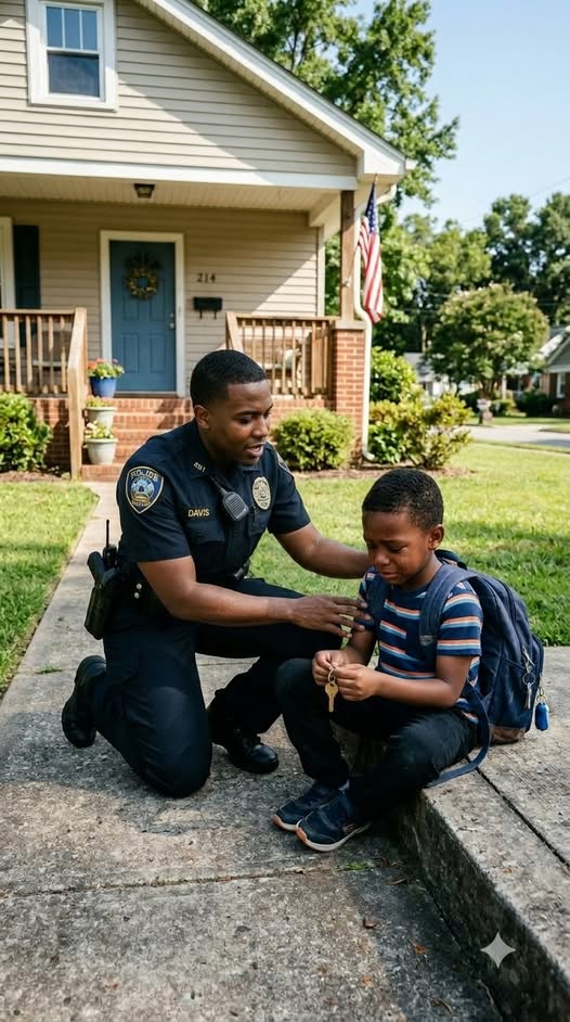 The Seven-Year-Old Who Asked a Police Officer to Walk Him Home