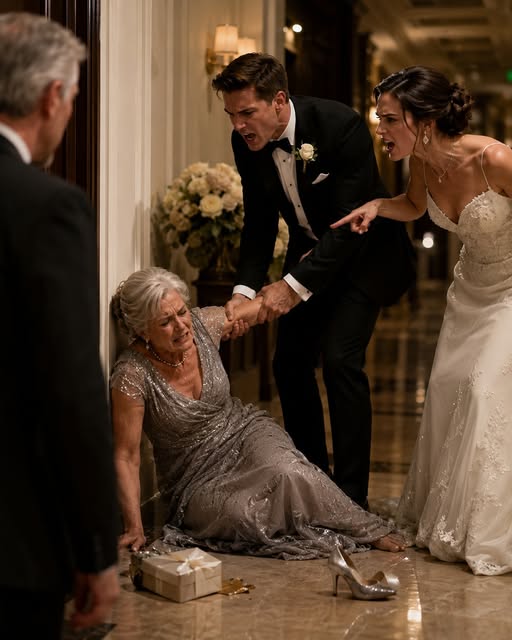 They Left My Wife on the Floor at Our Son’s Wedding—Then the Hallway Camera Exposed Everything