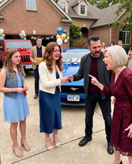 My Mother Called My Daughter “Scraps” on Her 18th Birthday—Then the Dealer Exposed Where the Jeep Money Really Came From