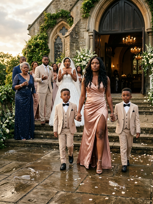The garden grew quiet when three black SUVs pulled up at the entrance reserved for family.