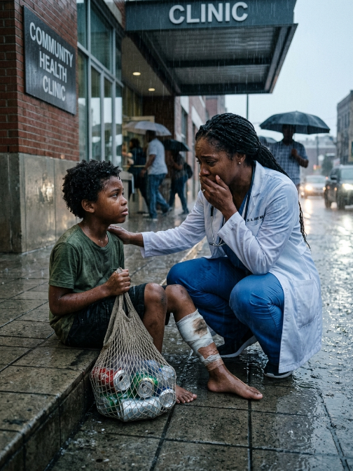 A Little Boy Came With Twelve Dollars and Empty Bottles to Fix His Broken Leg… Then the Doctor Realized He Was the Son Stolen From Her Five Years Ago