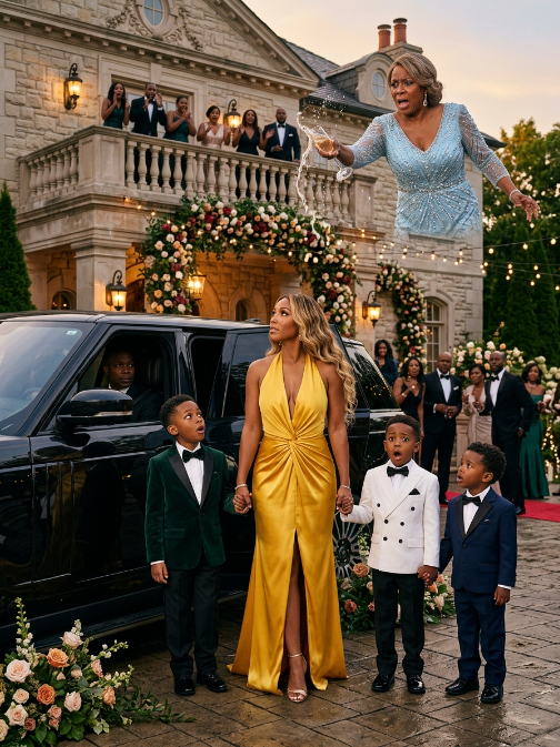 You Took Your 4-Year-Old Triplets to Your Millionaire Ex-Husband’s Wedding — His Family’s Reaction Turned the Whole Ceremony Into a Scandal