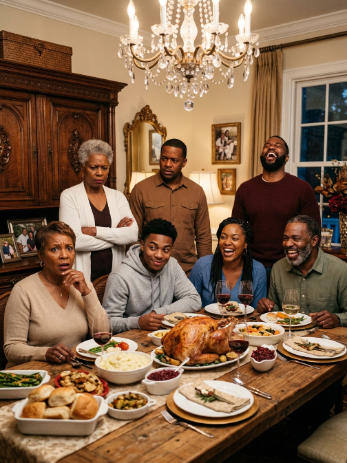 My sister’s son spit into my plate at dinner and said, “Dad says you deserve it.” Everyone laughed. I quietly got up and left. That night,
