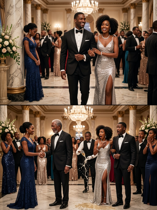 My husband hid me at the party for being embarrassed of my cheap dress… but his career crashed when the billionaire boss recognized my necklace and fell to his knees uncovering 1 30-year secret