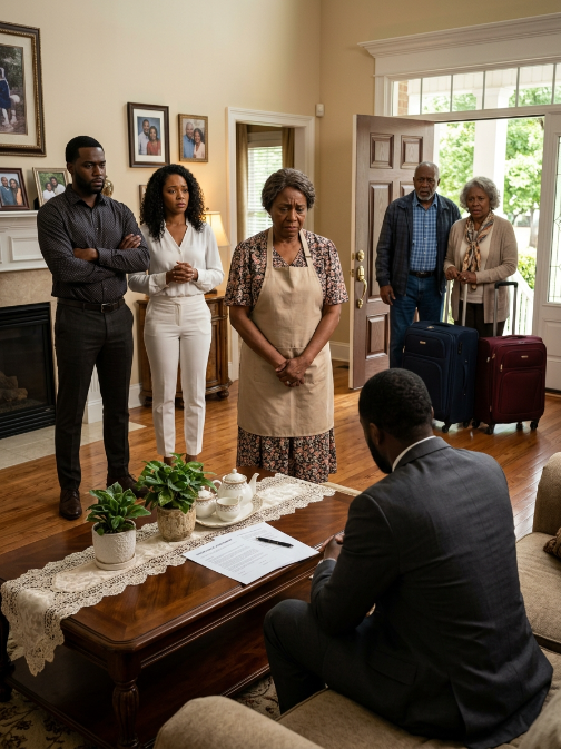 My daughter-in-law tried to take the bedroom where my husband died — but on Sunday, my attorney was waiting with the will spread across the table.