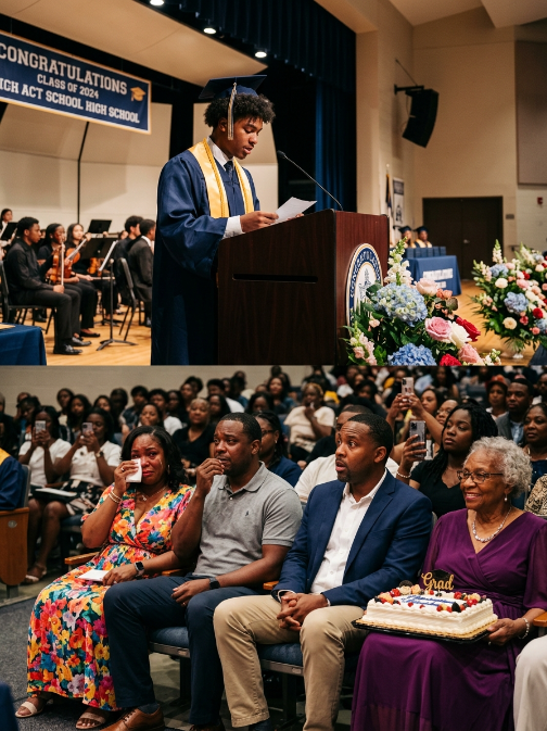 “My Sister Called Herself His ‘Real Mom’ At My Son’s Graduation — But When He Opened That Old Yellow Blanket On Stage, The Entire Gym Learned Who Truly Raised Him” 012