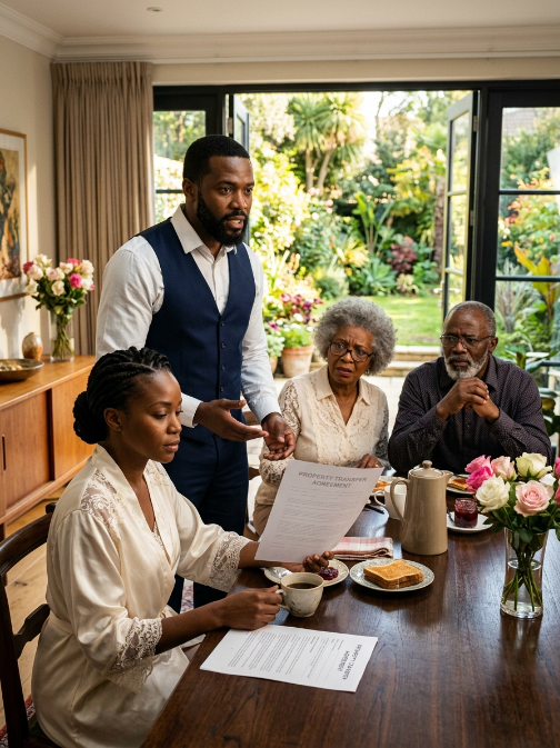The morning after our wedding, my husband brought a notary to breakfast so he could take control of the company my grandmother had built from absolutely nothing.