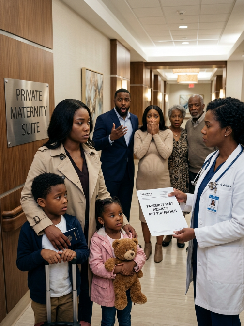 Five minutes after signing the divorce papers, my ex hurried off to celebrate his mistress’s baby at an elite clinic… while I was taking our children out of the country, just before one sentence from the doctor destroyed everything his family thought they had.