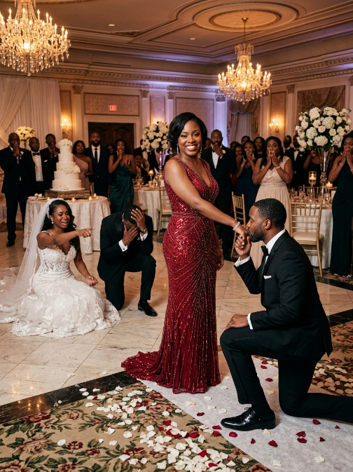 At my sister’s wedding, the bride leaned over my empty place setting and laughed, “Waste good food on you? That’s cute.” My parents watched and calmly told me I should just leave. So I did. I stood up, told them they’d regret it—and turned to walk out. That’s when the groom’s brother rose to his feet, the CEO followed, and in front of 200 guests my family’s perfect life quietly exploded. And that was only the beginning.