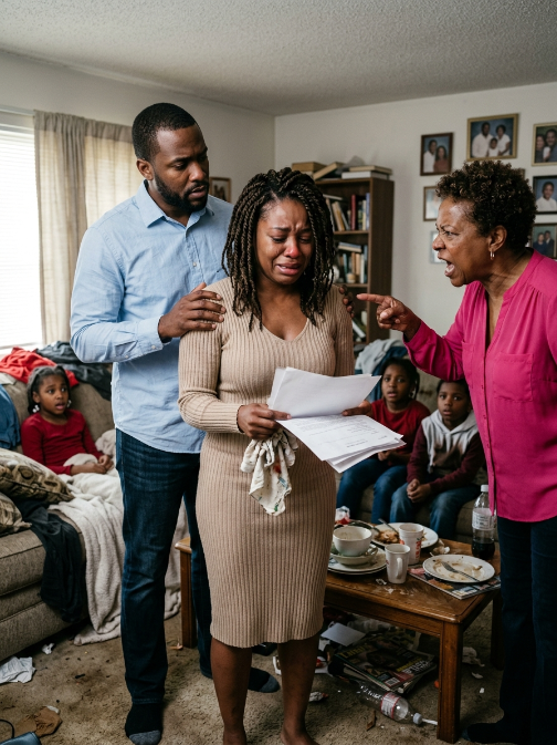 My husband and I bought our first house after years of sacrifice, but my mother-in-law filled every room with relatives and told me, “Family rules here,” until I found some papers that changed everything and I understood that they didn’t just want to stay.