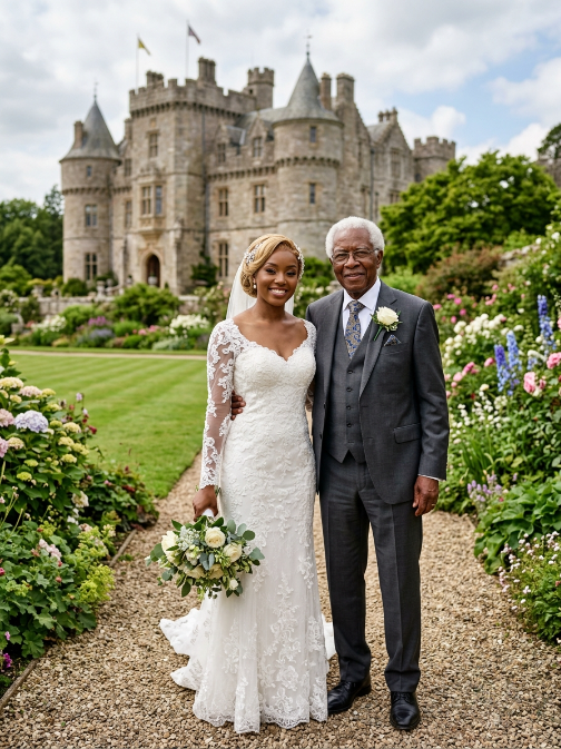 I Married a Man 40 Years Older—On My Wedding Day, a Stranger Pulled Me Aside and Whispered, “Check His Desk Before Your Honeymoon… or You’ll Regret Everything.”