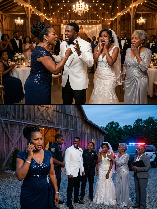 At my daughter’s wedding, my son-in-law demanded I hand over the farm keys in front of two hundred guests. When I refused, he sʟᴀᴘᴘᴇᴅ me so hard I lost my balance. I walked outside and made a phone call… he was stunned when he saw who it was!
