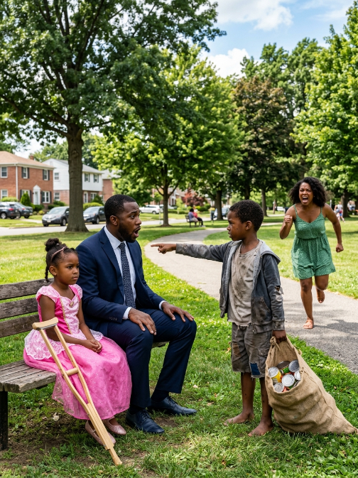 “Your Daughter Is Not Blind, It’s Your Wife Who Puts Something in Her Food…” the Homeless Boy Told the Millionaire. The secrect behind let his bl00d ran cold