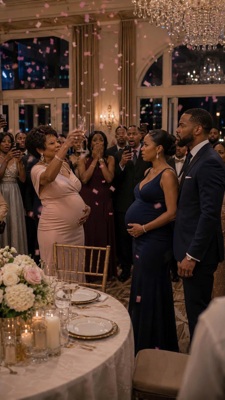 MY MOTHER-IN-LAW ANNOUNCED SHE WAS PREGNANT AT MY GENDER REVEAL PARTY — BUT LATER I DISCOVERED THE TERRIFYING TRUTH ABOUT HER “BABY.”