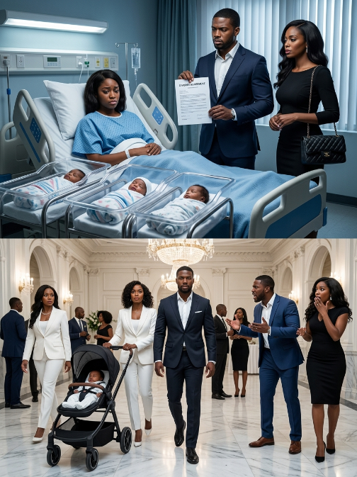 After I gave birth to our triplets, my husband brought his mistress to the hospital, a Birkin hanging from her arm, just to humiliate me. “You’re too ugly now. Sign the divorce,” he sneered.